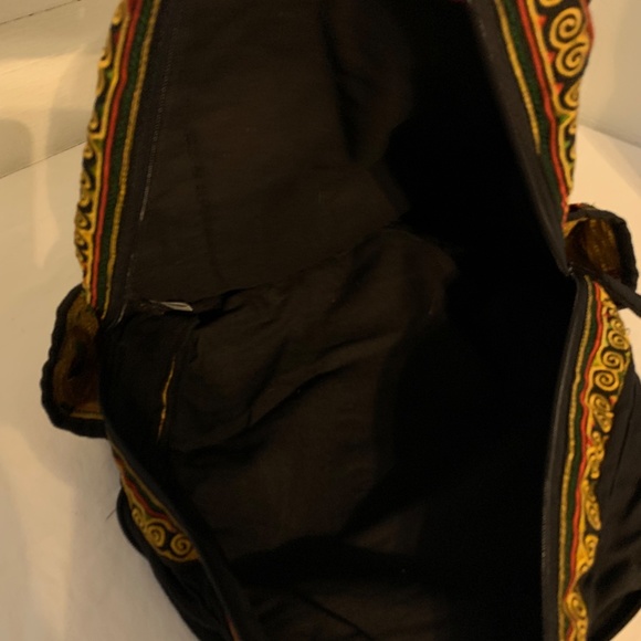 Colorful Embroidered Backpack by Expressions NYC. - Picture 8 of 13